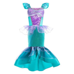 Enchanting Mermaid Princess Dress for Girls