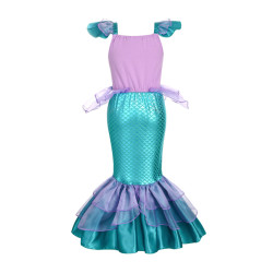 Enchanting Mermaid Princess Dress for Girls