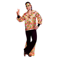 Groovy Hippie Vibes: Ultimate Male Hippie Kostīms