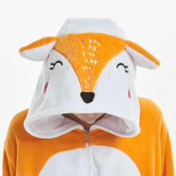 Fox Costume for Kids and Adults – Hooded Animal Jumpsuit