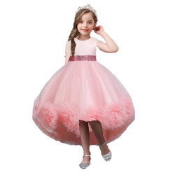 Pink Princess Dress for Girls – Elegant Fluffy Party Dress
