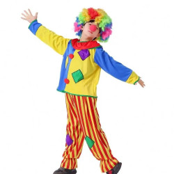 Children’s Clown Costume – Colorful Carnival Outfit