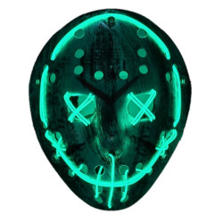 Glowing LED Mask