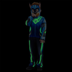 Paw Patrol Chase kostīms bērniem (Spīd tumsā)