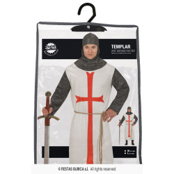 Templieša kostīms pieaugušajiem