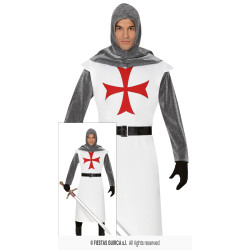 Tamplieriaus kostiumas paaugliams ir suaugusiems