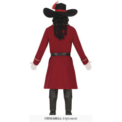 Pieaugušo plēsēju kuģa kapteiņa kostīms