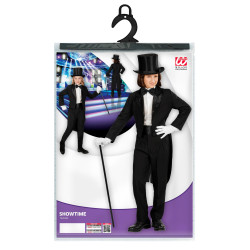 Children's Black Tuxedo with Satin Bowtie