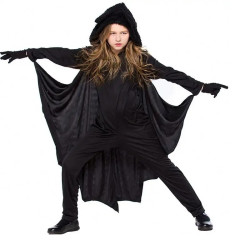 Transform your child into a spooky bat with this fun costume!