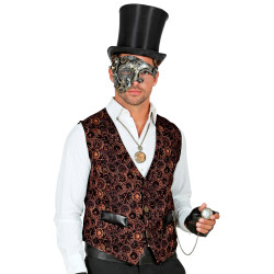 Steampunk veste vīriešiem