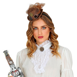 Steampunk hair clip "Mini hat"