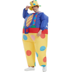 Inflatable Clown Costume for Adults
