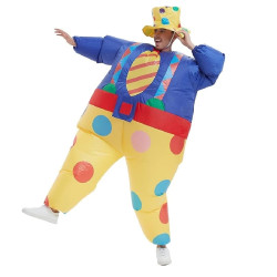 Inflatable Clown Costume for Adults