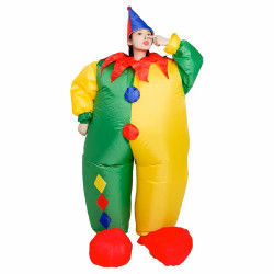 Inflatable Clown Costume for Adults