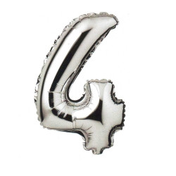 Foil Balloon Number 4