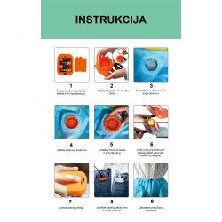 Pūstošais zivju kostīms pieaugušajiem