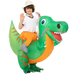 Uzpūšams dinozaura kostīms bērniem