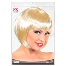Light Short Wig with Bangs