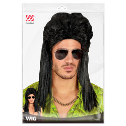 Black Rock Star Wig for Men