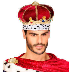 Karaliskā kronis ar dārgakmeņiem