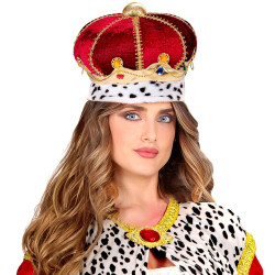 Karaliskā kronis ar dārgakmeņiem