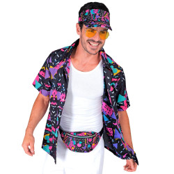 Men's Fun 80s Party Shirt