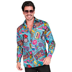 80s Style Party Shirts for Men