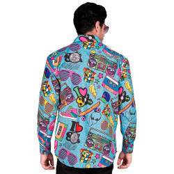 80s Style Party Shirts for Men