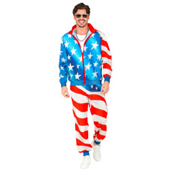 Karnavalinis sportinis kostiumas "USA Party"