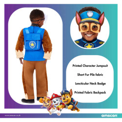 Paw Patrol Chase Costume for Kids – Police Pup Outfit