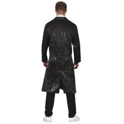 Frakas ar spīdumiem pieaugušajiem (melns)