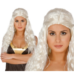 Long White Wig