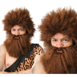 Cilvēka peruks ar bārdu Urvinio