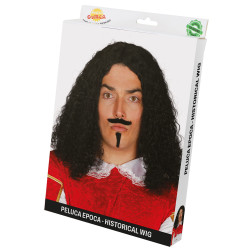 Wig with Mustache