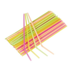 Colored Plastic Straws