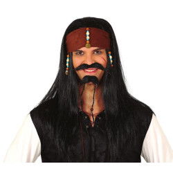 Pirate Wig with Bandana