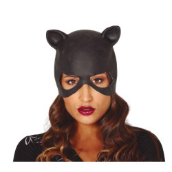 Latex Cat Woman Mask