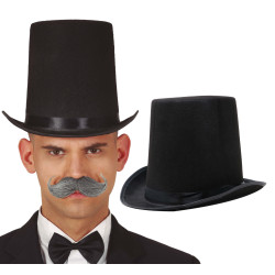 Black Felt Hat 20 cm