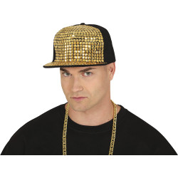 Reperio Cap with Gold-Colored Spikes