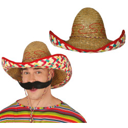 Mexican Straw Hat, 50 cm
