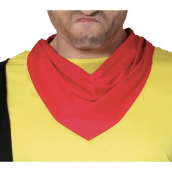 Komplekts: vīriešu kaujinieka krekls ar vesti un lentīti