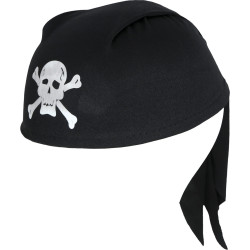 Black Pirate Hat for Adults