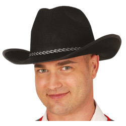 Melna džinsa cepure