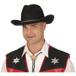 Melna džinsa cepure