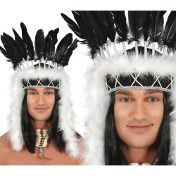 Indian Chief's Feather Crown