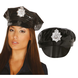 Policijas cepure ar nozīmīti