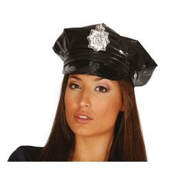 Policijas cepure ar nozīmīti