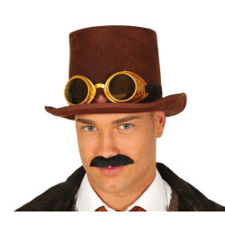 Steampunk Hat with Goggles