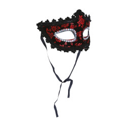 Black Red Mask