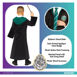 Harry Potter Costume for Kids (Slytherin Uniform)